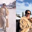 Georgina Rodríguez publica fotos de viagem e revela looks poderosos em meio à neve