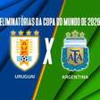 Uruguai x Argentina: onde assistir, escalações e arbitragem