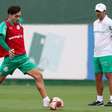 Maurício treina no Palmeiras e pode ser reforço contra o Corinthians