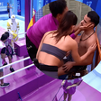 Tensão e superação no BBB 25: Grupo Rosa vence primeira etapa da Prova do Líder e João Pedro passa mal após disputa!