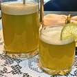 Limonada com chá de camomila que acalma e refresca - fácil