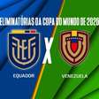 Equador x Venezuela: onde assistir, escalações e arbitragem