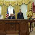 Jornalista é incluído em chat do alto escalão do governo Trump e recebe planos de guerra por engano