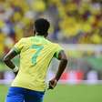 Com golaço de Vini Jr. no fim, Brasil vence a Colômbia e dorme na vice-liderança das Eliminatórias