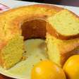Bolo de laranja de liquidificador com coco usando apenas 3 ovos!