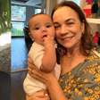 César Tralli resgata foto da falecida mãe com a neta e emociona: 'Valorizo cada segundo'