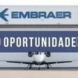 Embraer abre mais de 80 vagas de emprego com diferentes modalidades de trabalho; confira detalhes