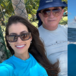 Esposa de Amado Batista mostra registros de viagem de lua de mel com o cantor, 50 anos mais velho