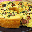 Bolo de milho salgado perfeito para as festas juninas: delicioso, fofinho e recheado!
