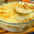Arroz de forno cremoso com frango: ótima ideia para fugir da mesmice