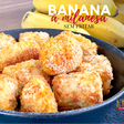 Banana à milanesa sem fritar: sequinha, irresistível e fácil