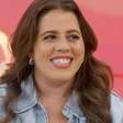 Tati Machado chora de rir ao ver mascote de Ana Maria Braga comer seu brinco