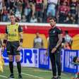 Thiago Carpini fala sobre não conquistar o objetivo final, mas garante saldo positivo para o Vitória: "Estamos num caminho muito bem preparados"