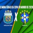 Argentina x Brasil: onde assistir, escalações e arbitragem
