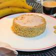 Bolinho de banana mais fácil de frigideira: 1 ovo, com aveia