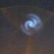 A estranha espiral no céu que pode ter sido causada por satélites de Musk