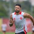 Bruno Tabata se aproxima de retorno e pode reforçar o Inter contra o Cruzeiro