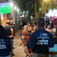 Ação da prefeitura multa 5 bares em Botafogo por ocupação irregular das calçadas