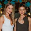 Camila Queiroz encontra top model em SP com look de R$ 20 mil