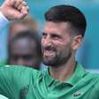 Djokovic vai às quartas em Miami e segue em busca de recorde