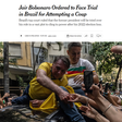 Bolsonaro réu por tentativa de golpe ganha destaque na imprensa internacional