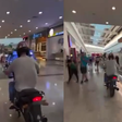 Influenciador é preso após dar 'rolezinho' com moto dentro de shopping em SP; vídeo