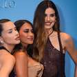 Tiffany reúne Camila Queiroz, Adriana Lima e mulher de Messi em SP