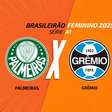 Palmeiras x Grêmio (Brasileirão feminino): onde assistir, escalações e arbitragem