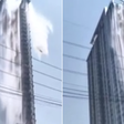 Água de piscina de arranha-céu cai durante terremoto na Tailândia; veja vídeo