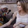No Brasil! Angelina Jolie visita a Zona Leste de São Paulo nesta sexta-feira.