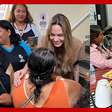 Angelina Jolie visita ONG em São Paulo