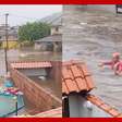 Chuva em Angra dos Reis: Parque Mambucaba fica debaixo d'água e deixa moradores ilhados