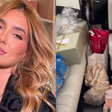 Virginia Fonseca exibe jatinho lotado de presentes após viagem: 'Muitas coisas'