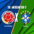 Colômbia x Brasil, pelo Sul-Americano Sub-17: onde assistir e escalações