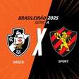 Vasco x Sport, AO VIVO, com a Voz do Esporte, às 19h30