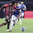Em jogo equilibrado, São Paulo e Cruzeiro empatam no Brasileirão