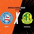 Bahia x Mirassol, ao VIVO, com a Voz do Esporte, às 14h30