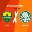 Cuiabá x Palmeiras, Sub-20: onde assistir, escalações e arbitragem