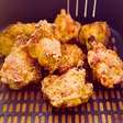 Frango à passarinho crocante, sequinho na airfryer: sem trigo
