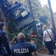 Queda de cabine teleférica deixa ao menos três mortos em Nápoles, no sul da Itália