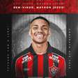 Vitória anuncia a contratação do lateral-esquerdo Maykon Jesus