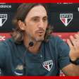 Zubeldía bate boca com repórter após São Paulo empatar com o Botafogo no RJ