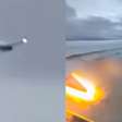 Avião faz pouso de emergência após turbina pegar fogo por sugar coelho nos EUA