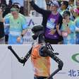 Robôs competem ao lado de humanos em meia maratona em Pequim