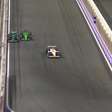 F1: Bortoleto comenta quase batida com Alonso na Arábia Saudita: "Não sabia que estava ali"