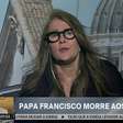 Correspondente pop, Ilze Scamparini cobre a morte do 3º papa direto de Roma