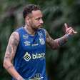 Otimista, Santos muda rotina de Neymar no CT para acelerar recuperação