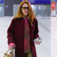 Para ir à Dubai, Marina Ruy Barbosa usa famosa bolsa avaliada em mais de 400 mil