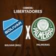 Bolívar x Palmeiras, AO VIVO, com a Voz do Esporte, às 17h30