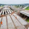 Trecho Norte do Rodoanel de SP avança em obras